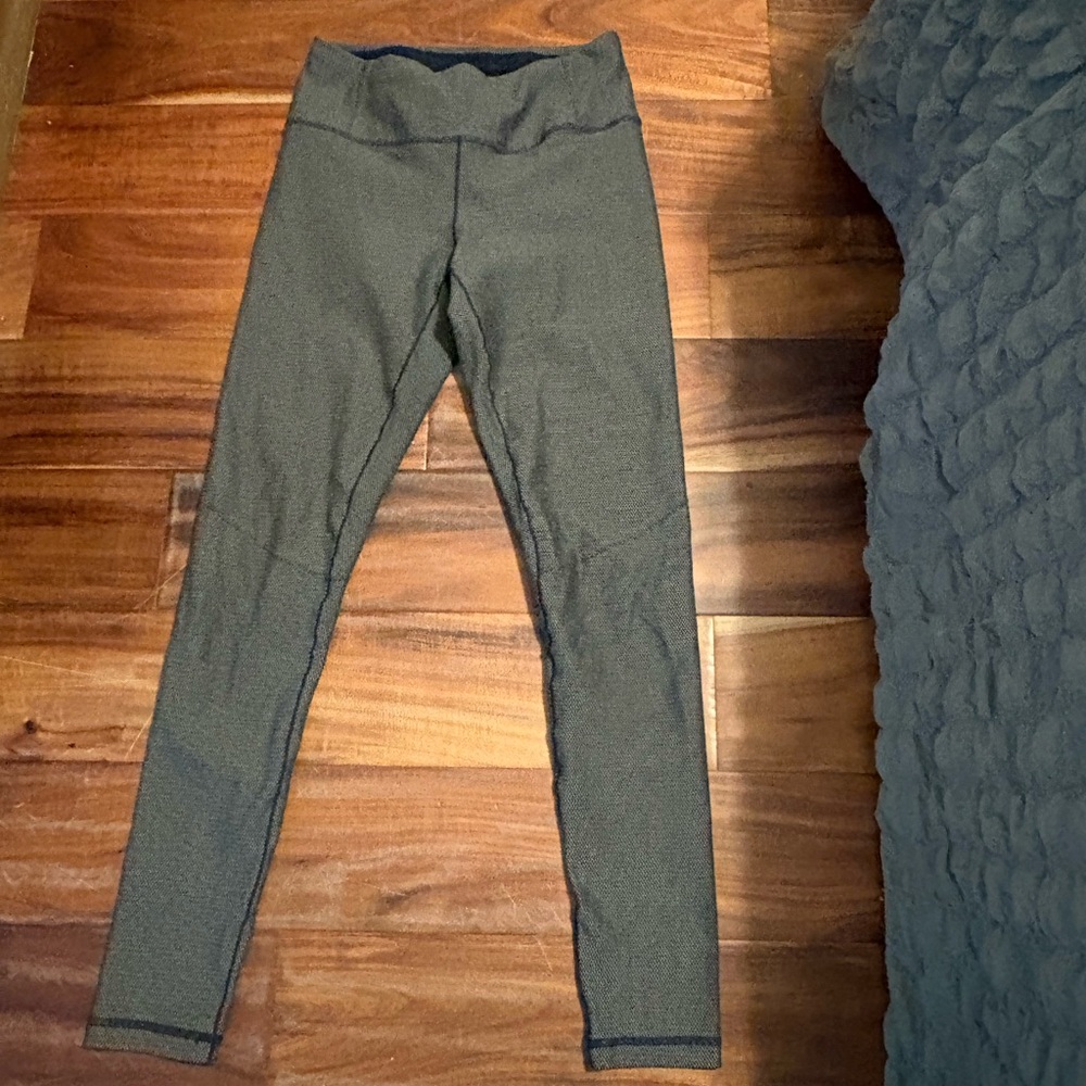 prAna Gray Yoga Leggings | Women’s Small | Stretch Athletic Pants (0480)